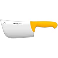 Arcos Serie 2900- Cuchillo Hachuela- Hoja de Acero Inoxidable Nitrum de 190 mm- Mango inyectado en Polipropileno Color…